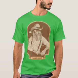 T-shirt Leon Russell Sepia Hommage