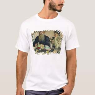 T-shirt Léon Tolstoï avec son épouse dans Yasnaya Polya