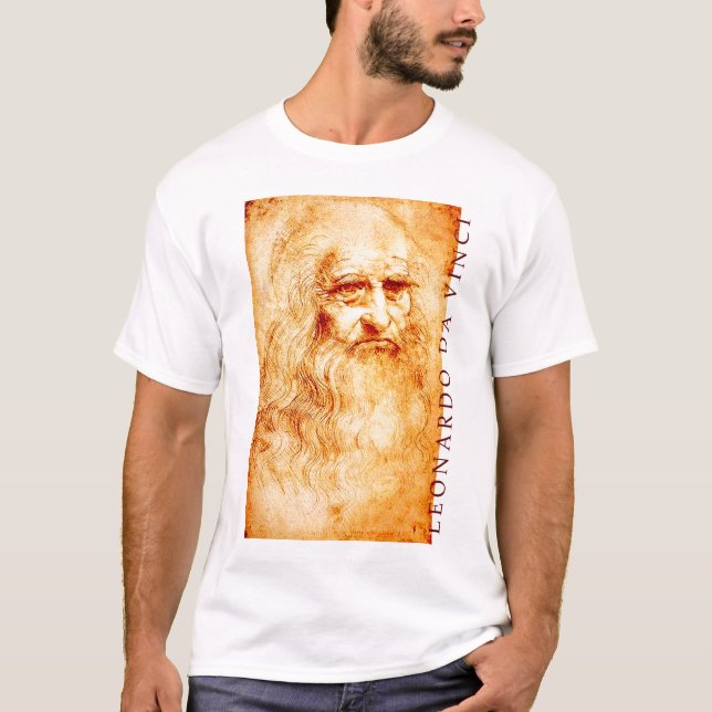 T-shirt Leonardo da Vinci (Devant)