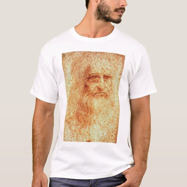 T-shirt Leonardo da Vinci (Devant)