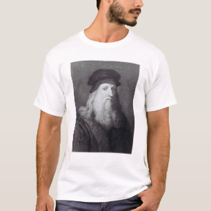 T-shirt Leonardo da Vinci, gravé par Raphael