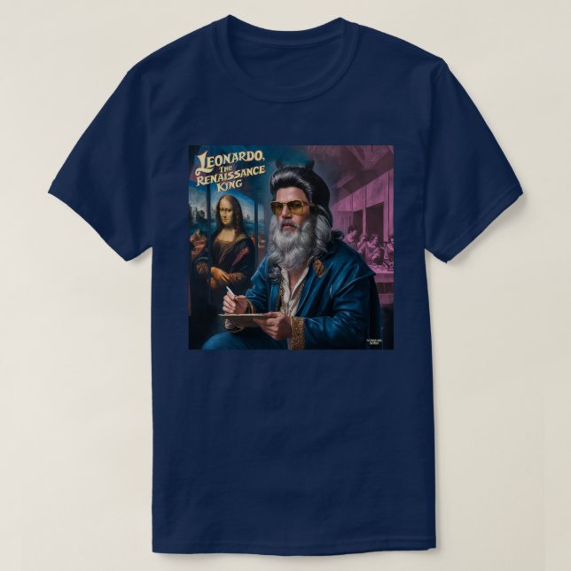 T-shirt Leonardo, le roi de la Renaissance (Design devant)