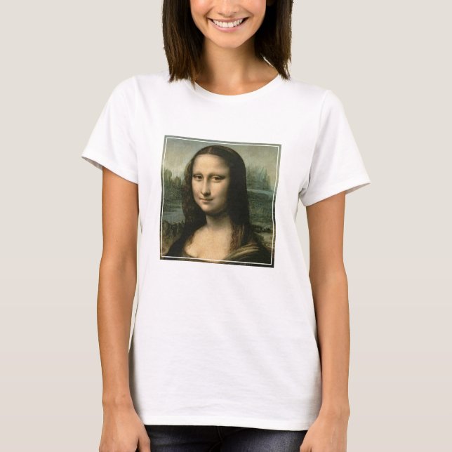 T-shirt Leonardo Vinci | Mona Lisa, c.1503-6 (Devant)