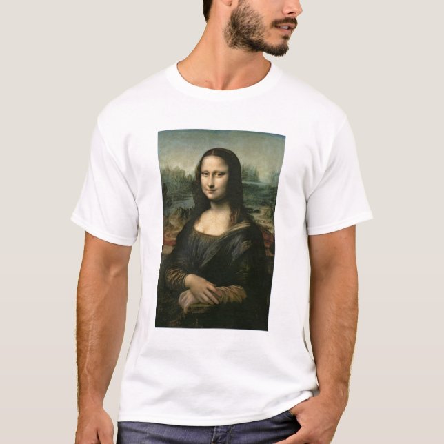 T-shirt Leonardo Vinci | Mona Lisa, c.1503-6 (Devant)