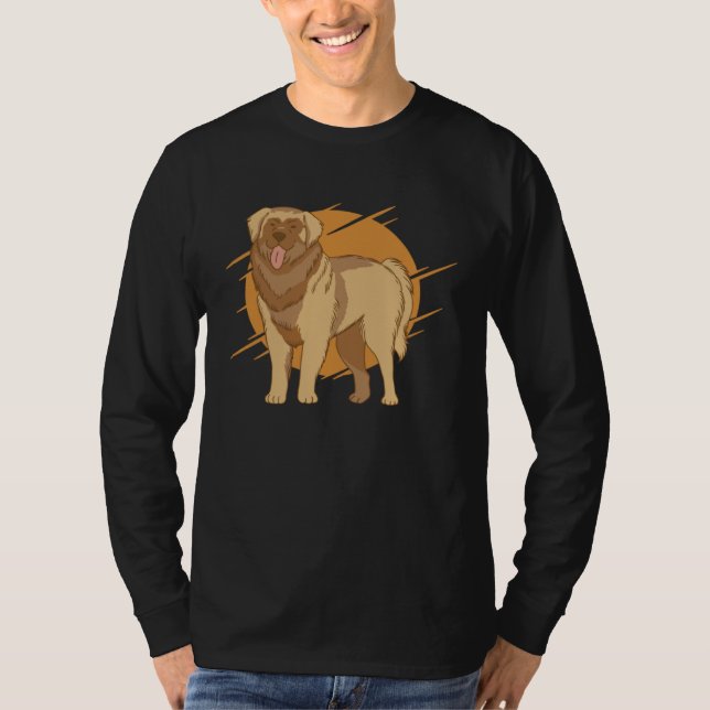 T-shirt Leonberger dog (Devant)