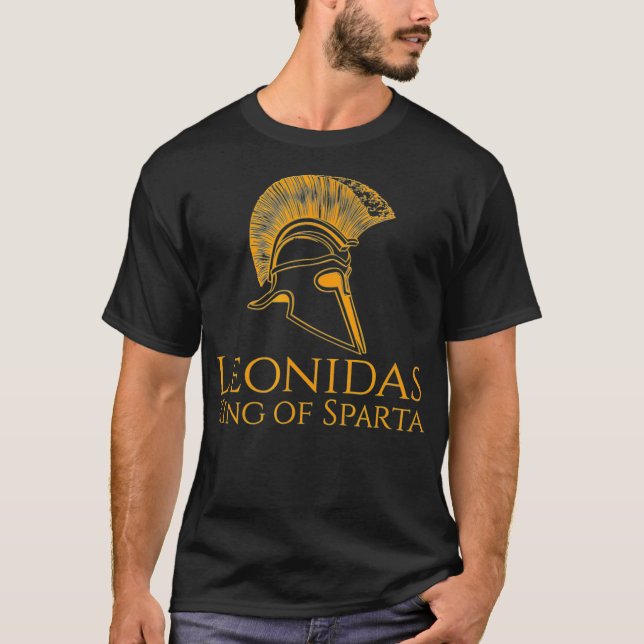 T-shirt Léonidas, Roi De Sparte (Devant)