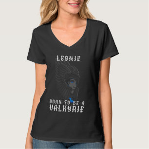 T-shirt Leonie Est Née Pour Être Une Valkyrie Personnalisé