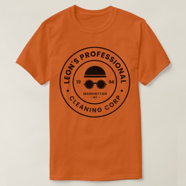 T-shirt Leons Professional Cleaning Corp (Design devant)
