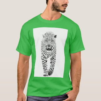 T-shirt Leopard