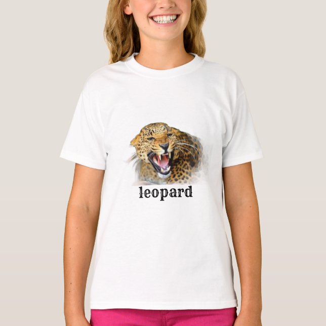 T-shirt léopard (Devant)