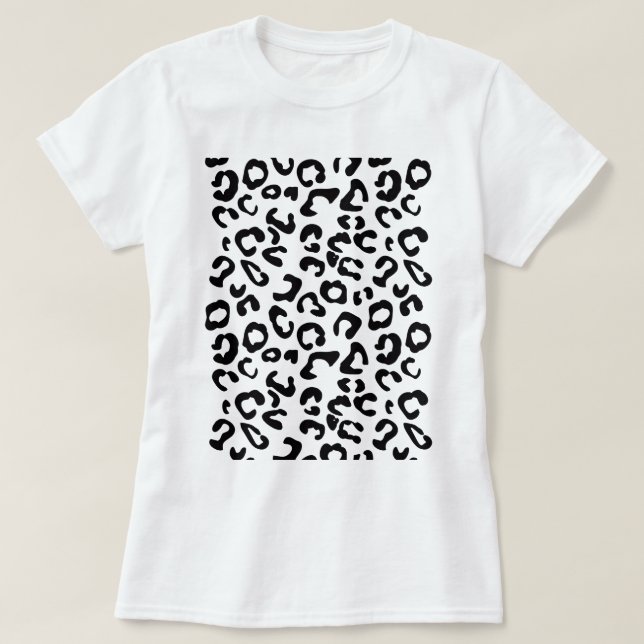 t-shirt léopard (Design devant)