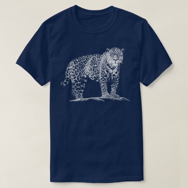 T-shirt Leopard (Design devant)