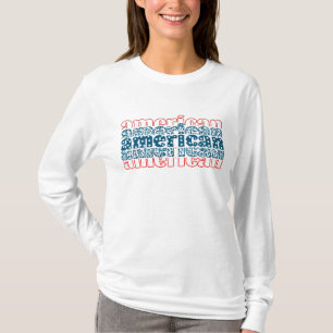 T-shirt Léopard américain 4 juillet patriotique