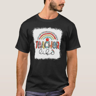 T-shirt Leopard blanchi Apprendre l'amour Inspirer la vie