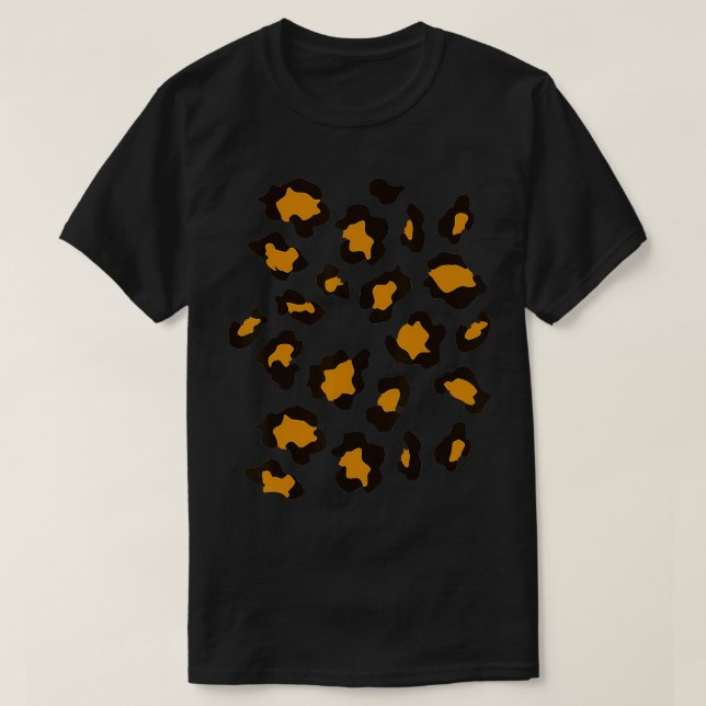 T-shirt Leopard Cheetah Poster de animal Graphisme tendanc (Design devant)