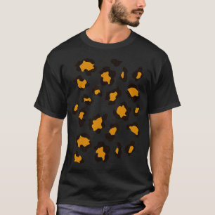 T-shirt Leopard Cheetah Poster de animal Graphisme tendanc
