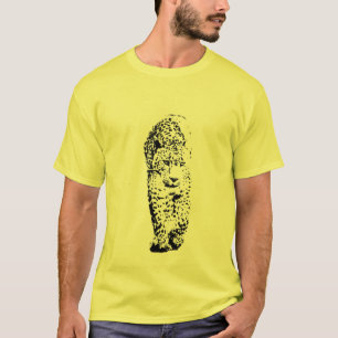 T-shirt Léopard de pochoir