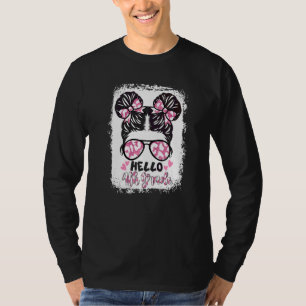 T-shirt Léopard décoloré Bonjour 4ème Quatrième Classe Chi
