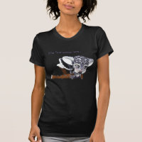T-shirt léopard des neiges
