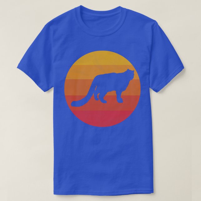 T-shirt Léopard des neiges (Design devant)