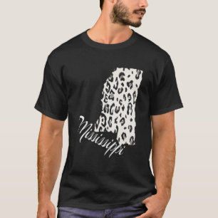 T-shirt Leopard des neiges Mississippi