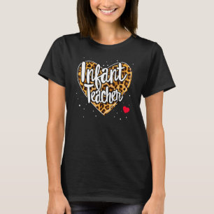 T-shirt Leopard Enseignant Squad Retour À L'École