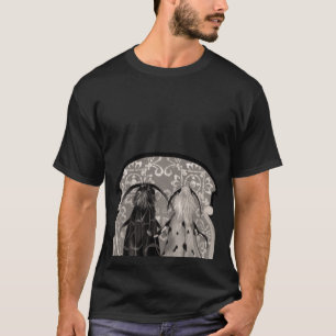 T-shirt Leopard et Tsigane Moth fleurs nouveau nocturne f