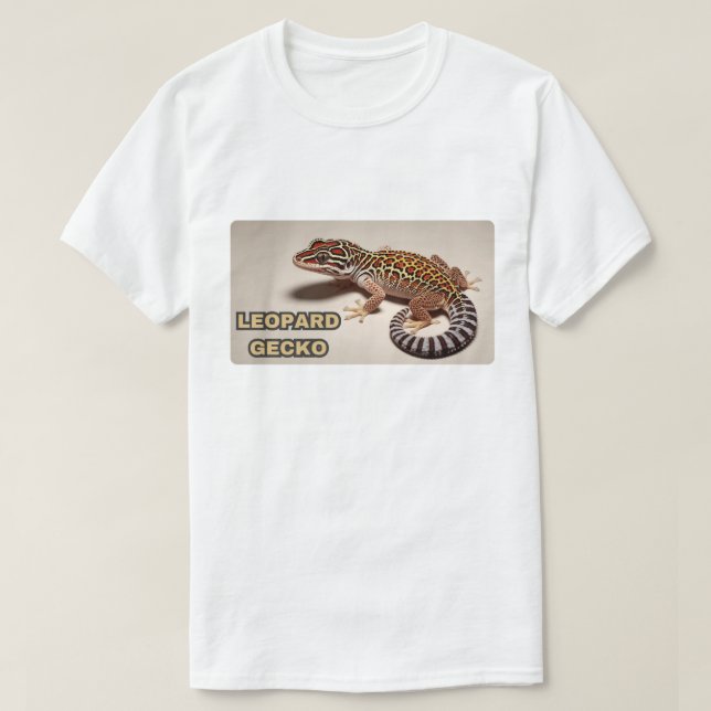 T-shirt Leopard Gecko (Design devant)
