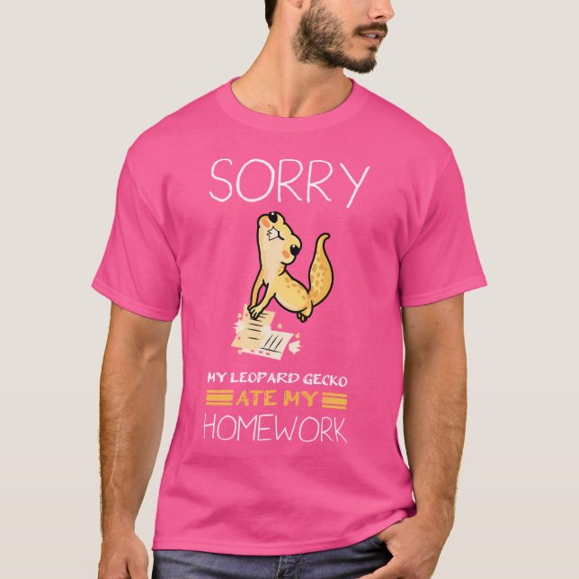 T-shirt Leopard Gecko (Devant)