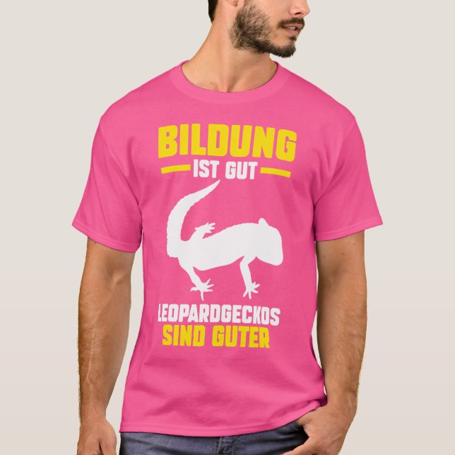T-shirt Leopard Gecko Gecko (Devant)