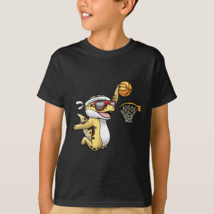 T-shirt Léopard Gecko Jouer Bysketbyll Reptile Li