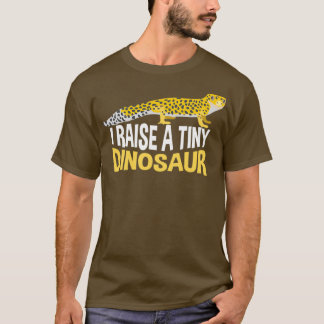 T-shirt Leopard Gecko Little Dinosaur Animaux de compagnie
