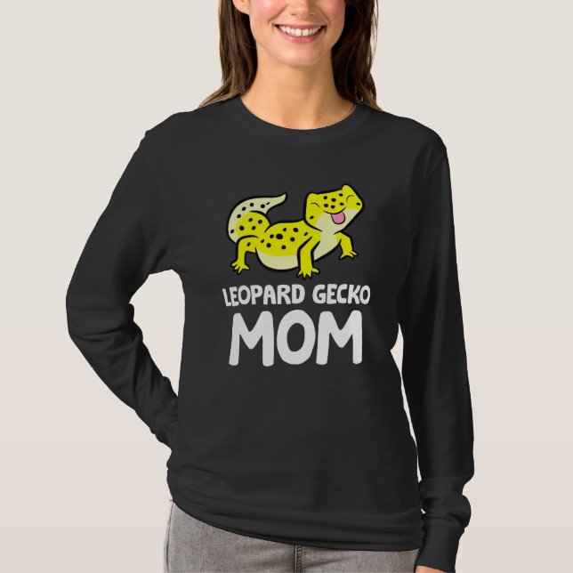 T-shirt Leopard Gecko Maman Lizard Reptile Mère Léopard Ge (Devant)