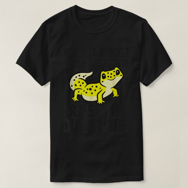 T-shirt Léopard Gecko Owner Leopard Gecko Pet Leopard Geck (Design devant)