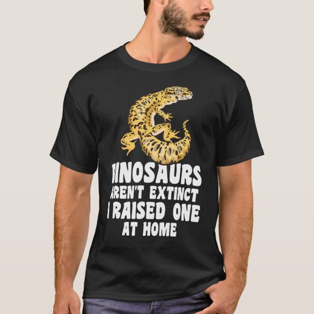 T-shirt Leopard Gecko Reptile Cute Lizard Pet Gecko Keepe (Devant)