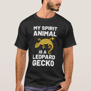 T-shirt Leopard Gecko Spirit Animal Vintage Kawaii Lizard