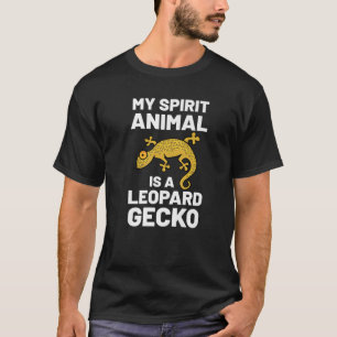 T-shirt Leopard Gecko Spirit Animal Vintage Kawaii Lizard