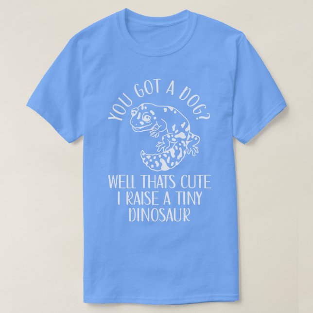 T-shirt Leopard Gecko Tiny Dinosaur Leopard Geckos Lizard (Design devant)
