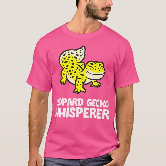 T-shirt Leopard Gecko Whisperer Reptile Lover Leopard Geck (Devant)