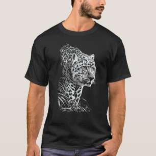 T-shirt Léopard Guépard Guépard Jaguar Chat Sauvage Prédat