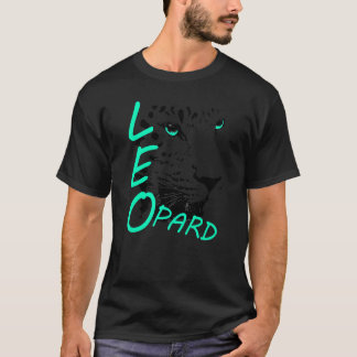T-shirt Leopard Head Leopard Big Cat Premium
