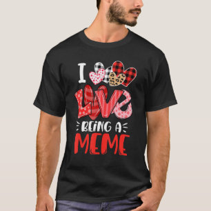 T-shirt Léopard Joyeuse Fête Des Mères J'Aime Être Un Buff