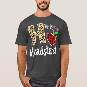 T-shirt Leopard Leopard Premier Jour Plaid Back School