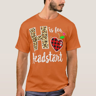 T-shirt Leopard Leopard Premier Jour Plaid Back School