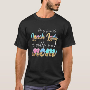 T-shirt Léopard Ma infirmière préférée m'appelle maman la