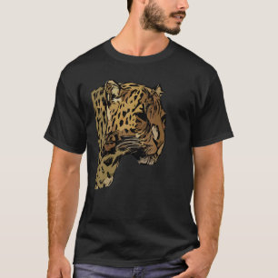T-shirt Leopard Motif Afrique Empreinte animale Abstraite