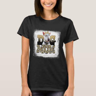 T-shirt Léopard occidental Bull Terrier Fête des mères mam