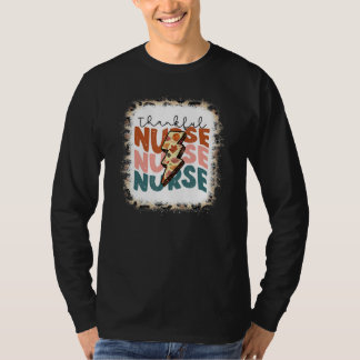 T-shirt Leoparđ One Thankful Nurse Blessed Nurse Fall Than