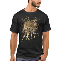 T-Shirt Léopard Sépia
