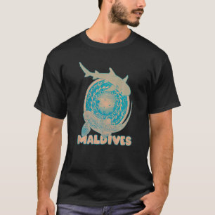 T-shirt Leopard Shark Whitetip Reef Shark Maldives Diving